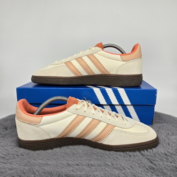 New adidas Handball Spezial 'Velvet Cream White Coral' Women's Shoes Size 10.5 - Picture 6 of 8